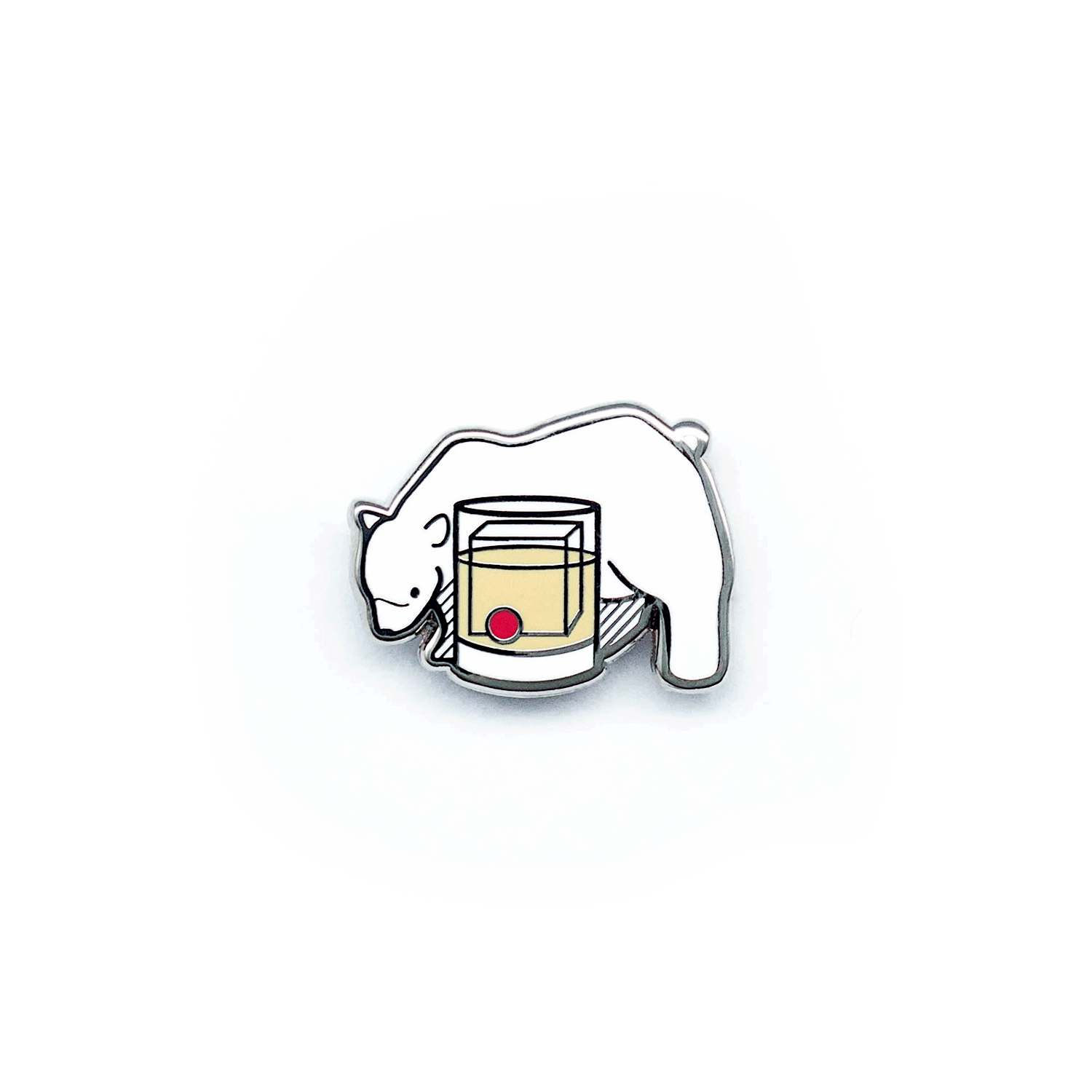 Russian Polar Bear Pin