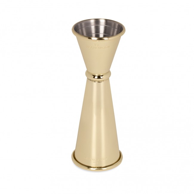 JAPANESE STYLE JIGGER 1OZ / 2OZ {Gold-Plated}