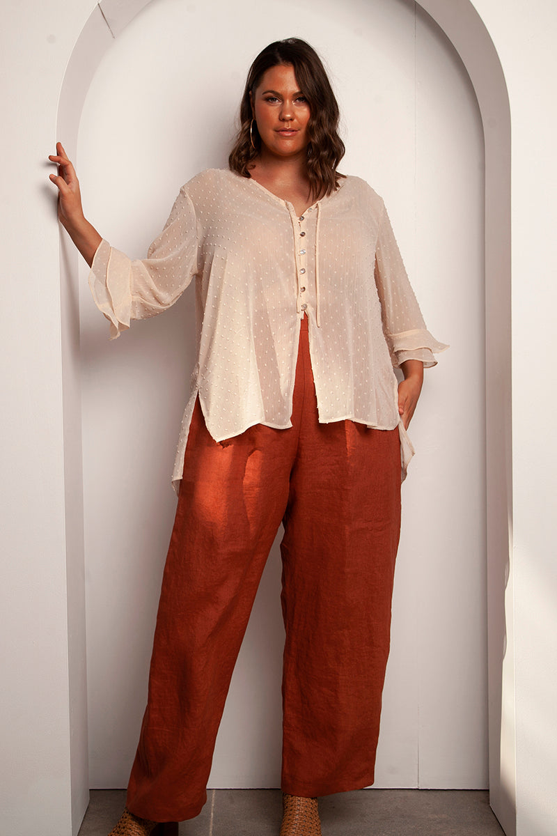 palazzo pants curvy girl