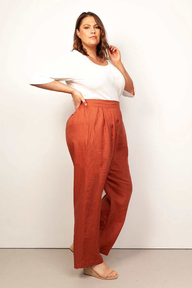 palazzo pants curvy girl