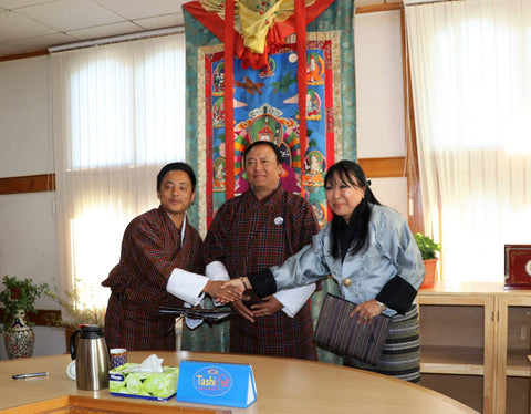 Bhutan angel investment signed