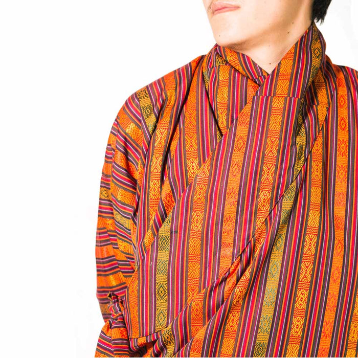 Traditional Bhutanese Gho National Dress Of Bhutan Bhutan Gho — | lupon ...