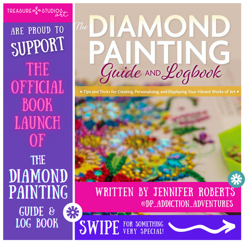 The Diamond Painting Guide & Log Book by Jennifer Roberts – Treasure  Studios Art