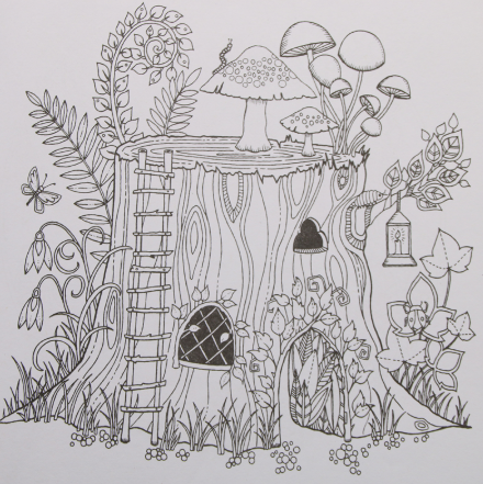 Download Enchanted Forest | Adult Coloring Book - Treasure Studios Art