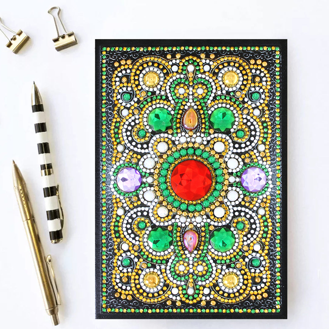 Emerald Delight Journal Note Book | Diamond Painting – Treasure Studios Art