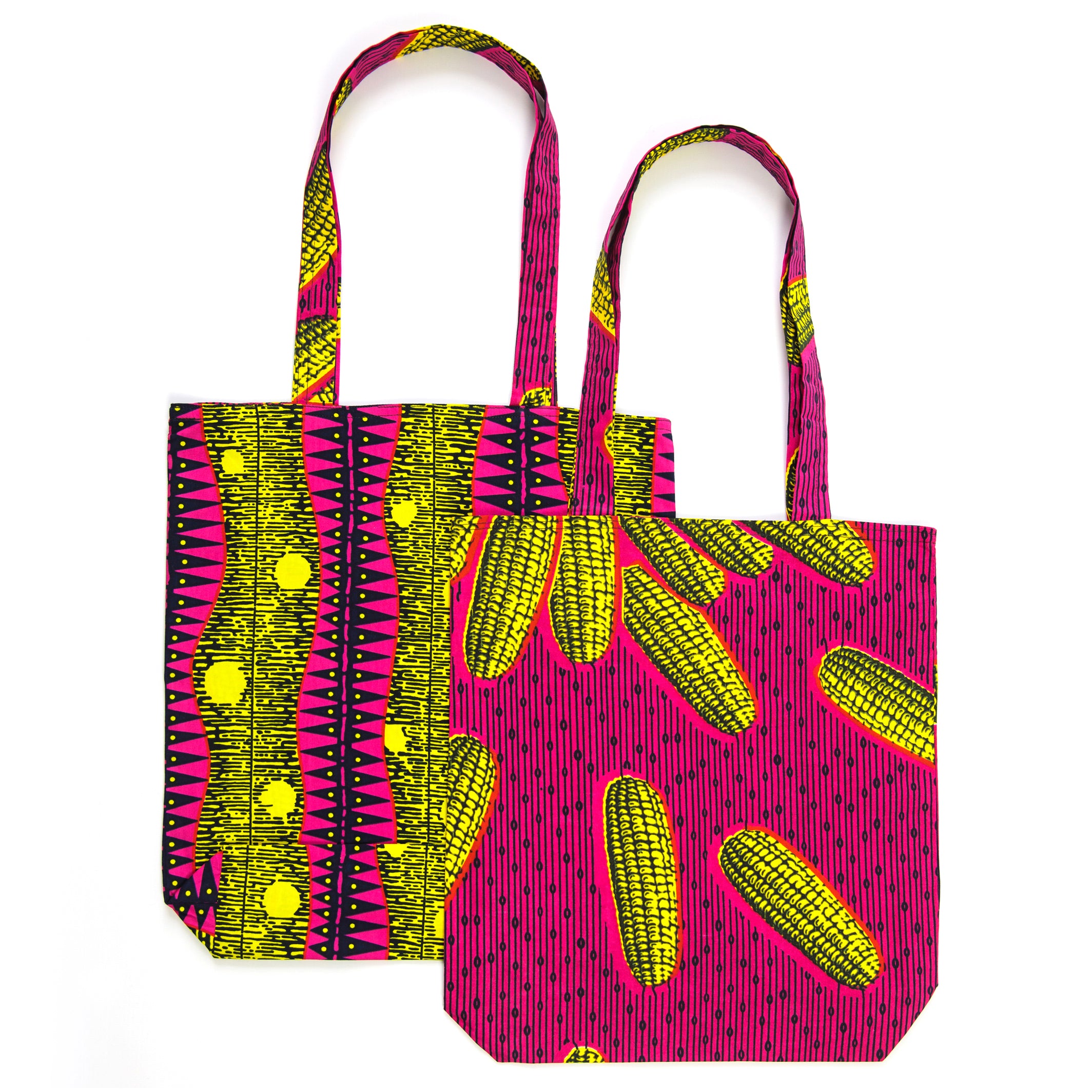 african print tote bags