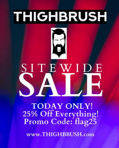 thighbrush - memorial day sale - 25% off