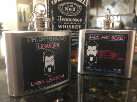 THIGHBRUSH® LIQUORS BEARD OIL - MALIBU AND PINEAPPLE