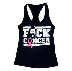 THIGHBRUSH - F-CK CANCER - WOMEN'S TANK TOP