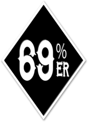 THIGHBRUSH® "69% ER DIAMOND COLLECTION" LOGO