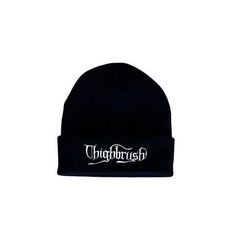 THIGHBRUSH® - OUTLAW - BLACK CUFFED BEANIE