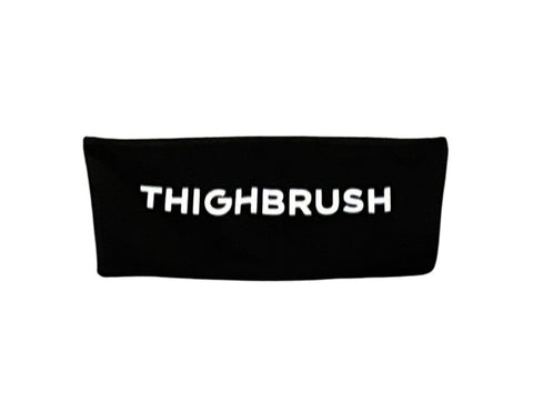 THIGHBRUSH® - Women's Bandeau Top - Black with White
