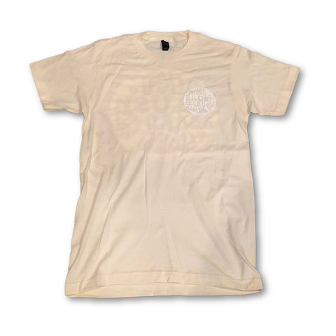 THIGHBRUSH® BEARD RIDING COMPANY - Men's Logo T-Shirt - Natural with White Logo