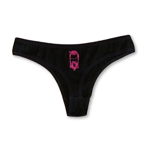 THIGHBRUSH® "NO BEARD, NO BOOTY"- Women's Underwear - Thong