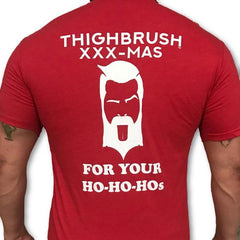 THIGHBRUSH XXX-MAS T-SHIRT RED