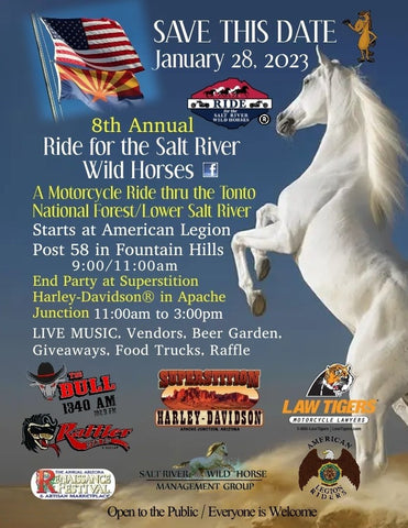 RIDE FOR THE SALT RIVER HORSES - 1-28-23