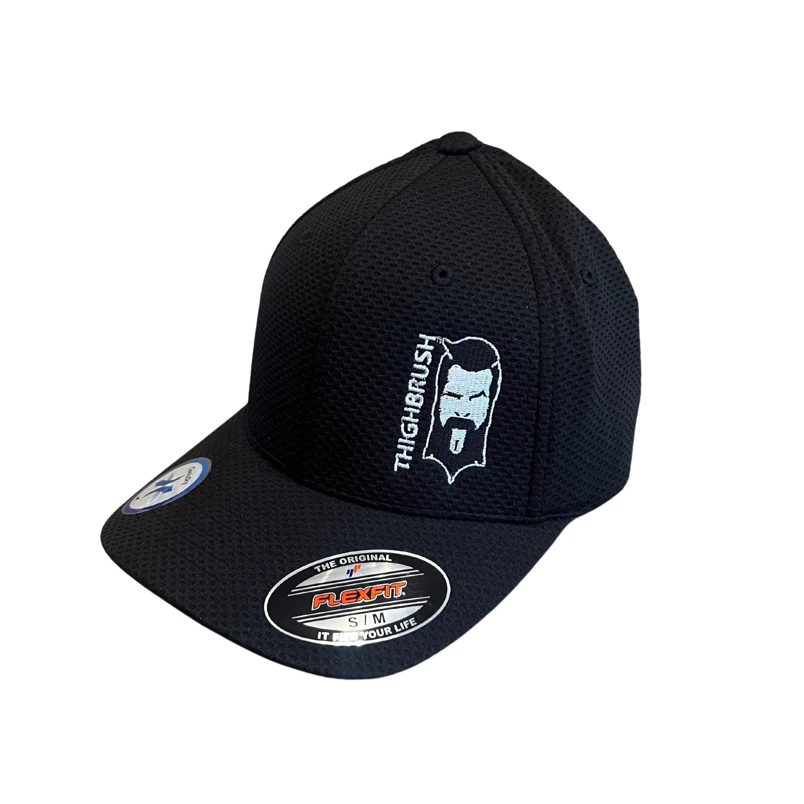 THIGHBRUSH® - THE WETTER THE BETTER - Cool and Dry FlexFit Hat - Black