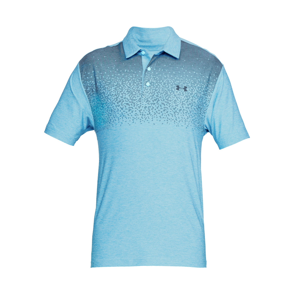 under armour playoff polo blue