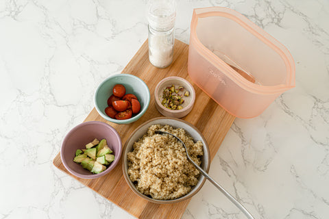 winter quinoa salad ingredients