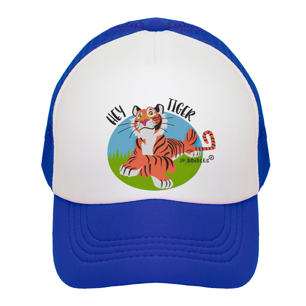 Tiger Kids Trucker Hat – JP Doodles