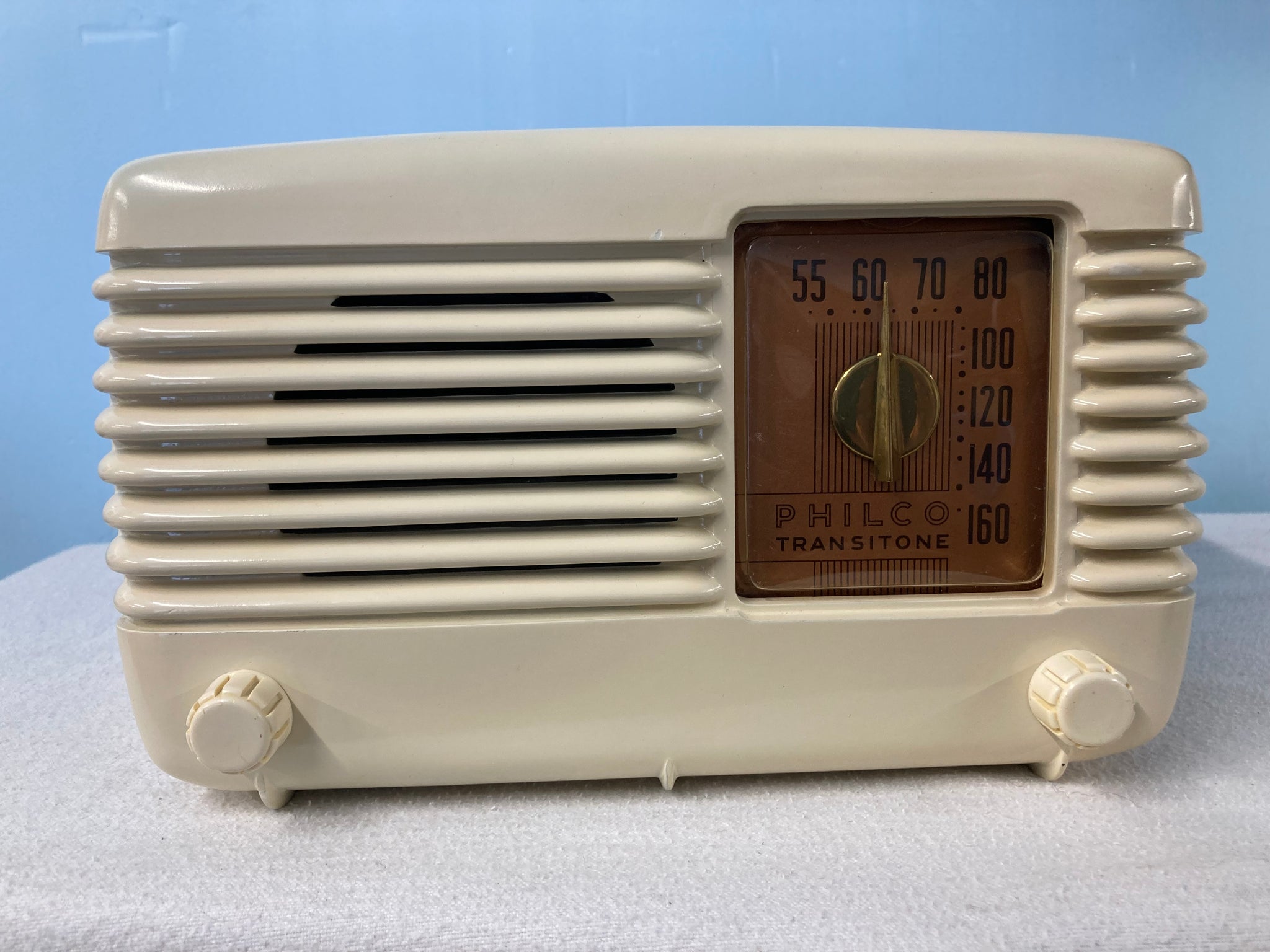 1950 Philco Transitone Model 57 Tube Radio With Bluetooth & FM Options ...