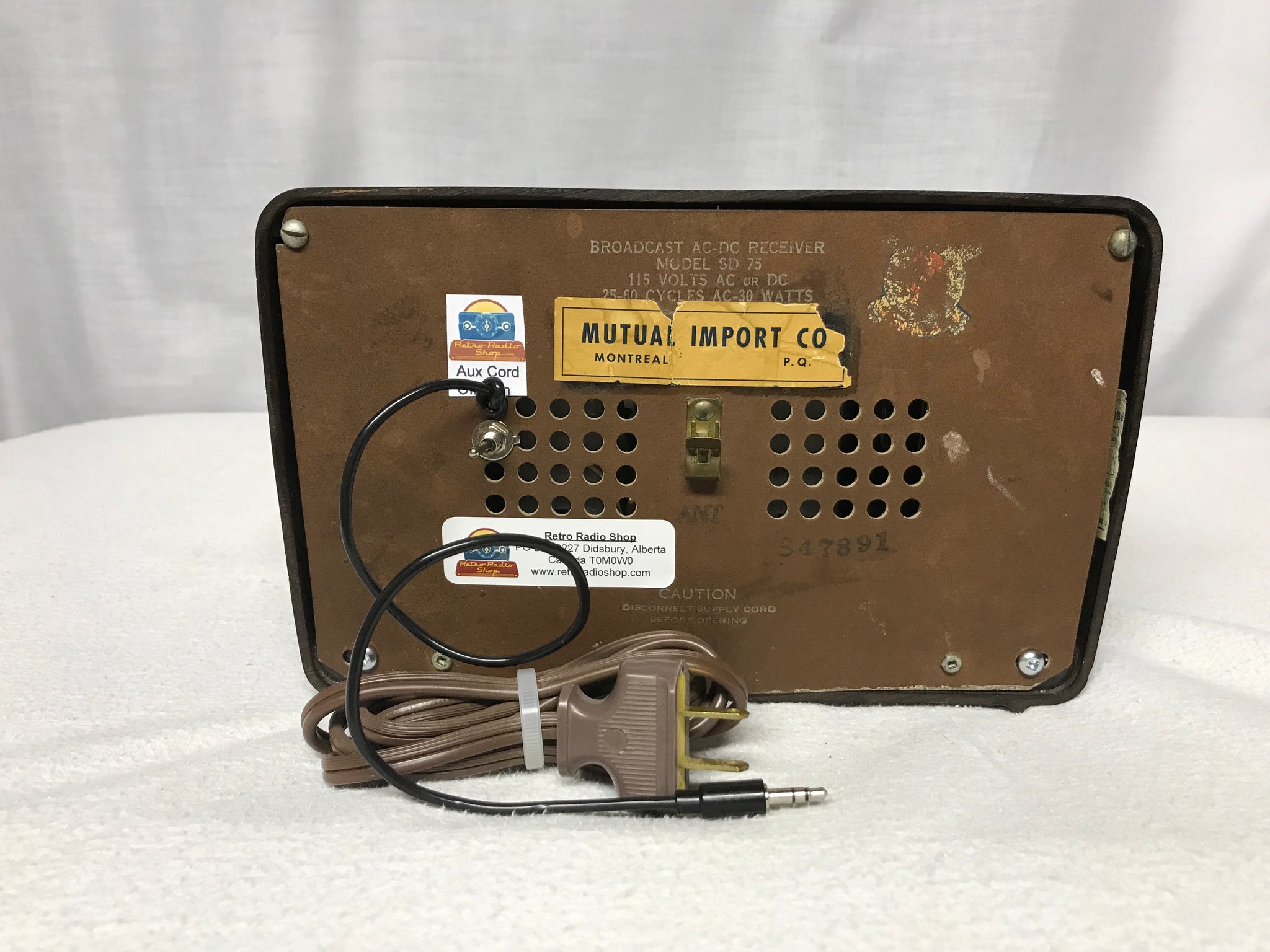 Senator SD75 Tube Radio With Bluetooth input. | Antique, Retro, Vintage ...