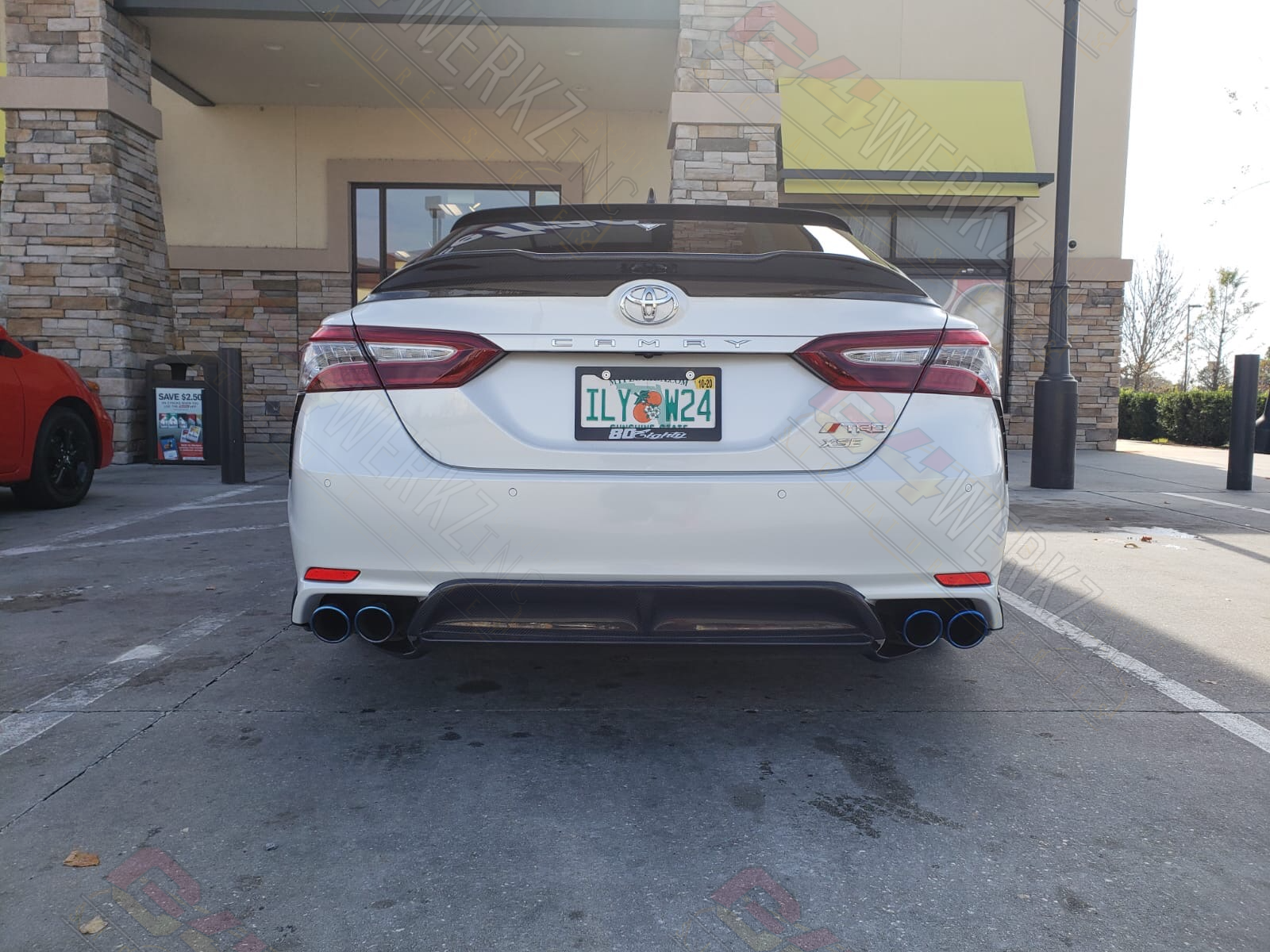 2018+Toyota Camry TRD Style Rear Diffuser G4werkz