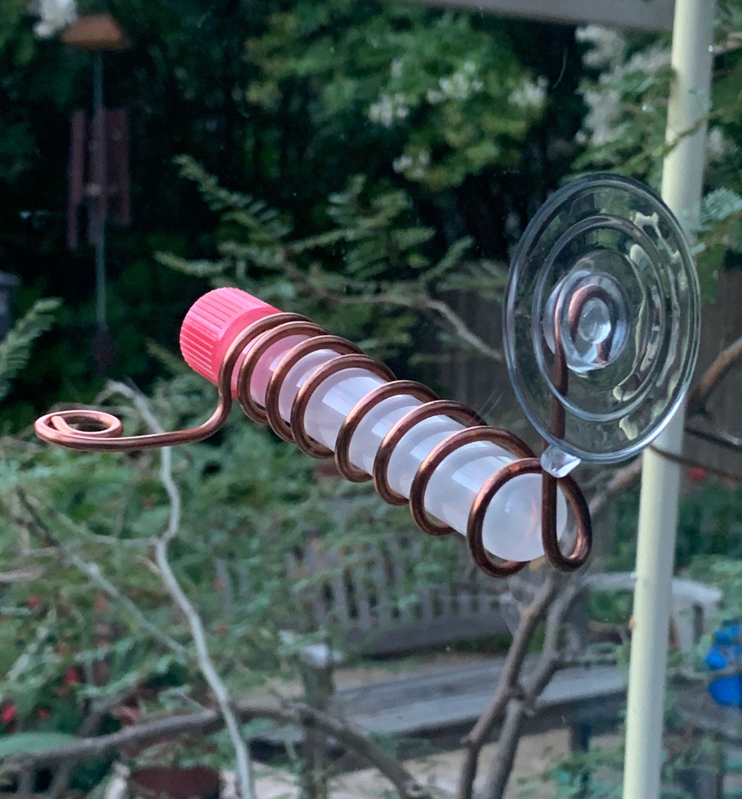 youtube diy hummingbird feeder cup