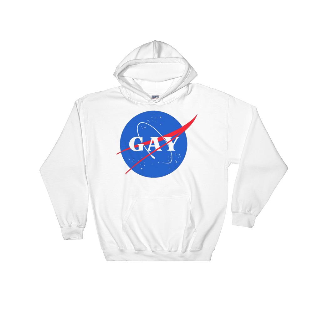 nasa hooded sweatshirt