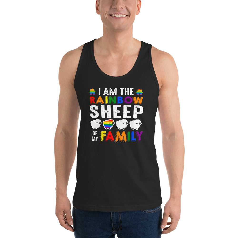 I Am The Rainbow Sheep Of My Family Classic Tank Top Unisex