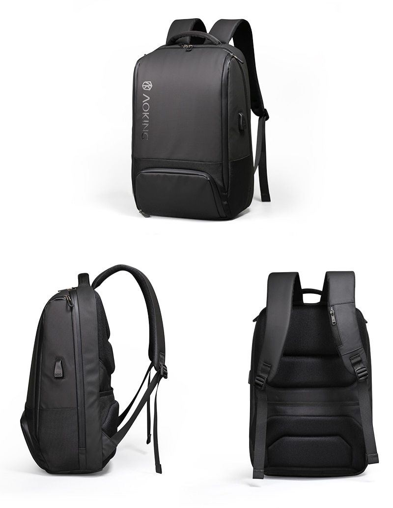 aoking black backpack