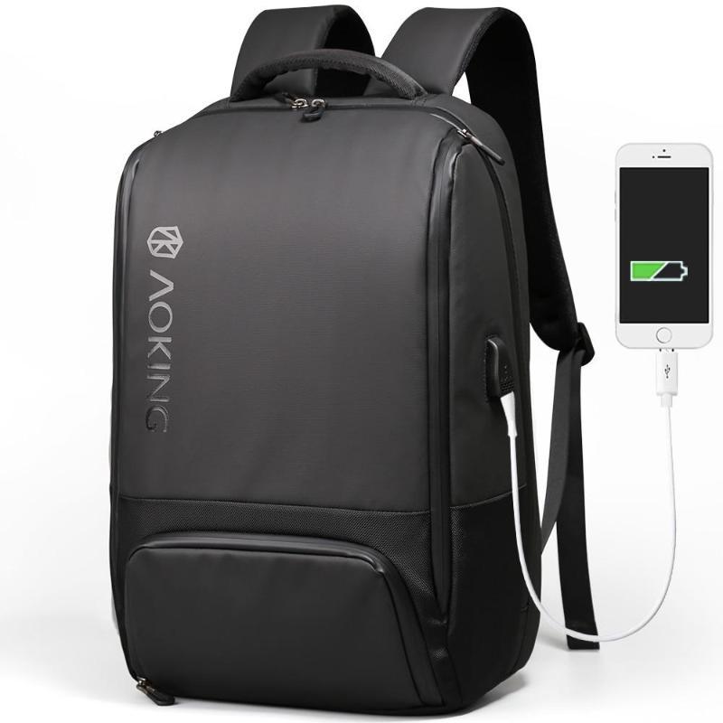 aoking black backpack