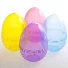 plastic egg shells