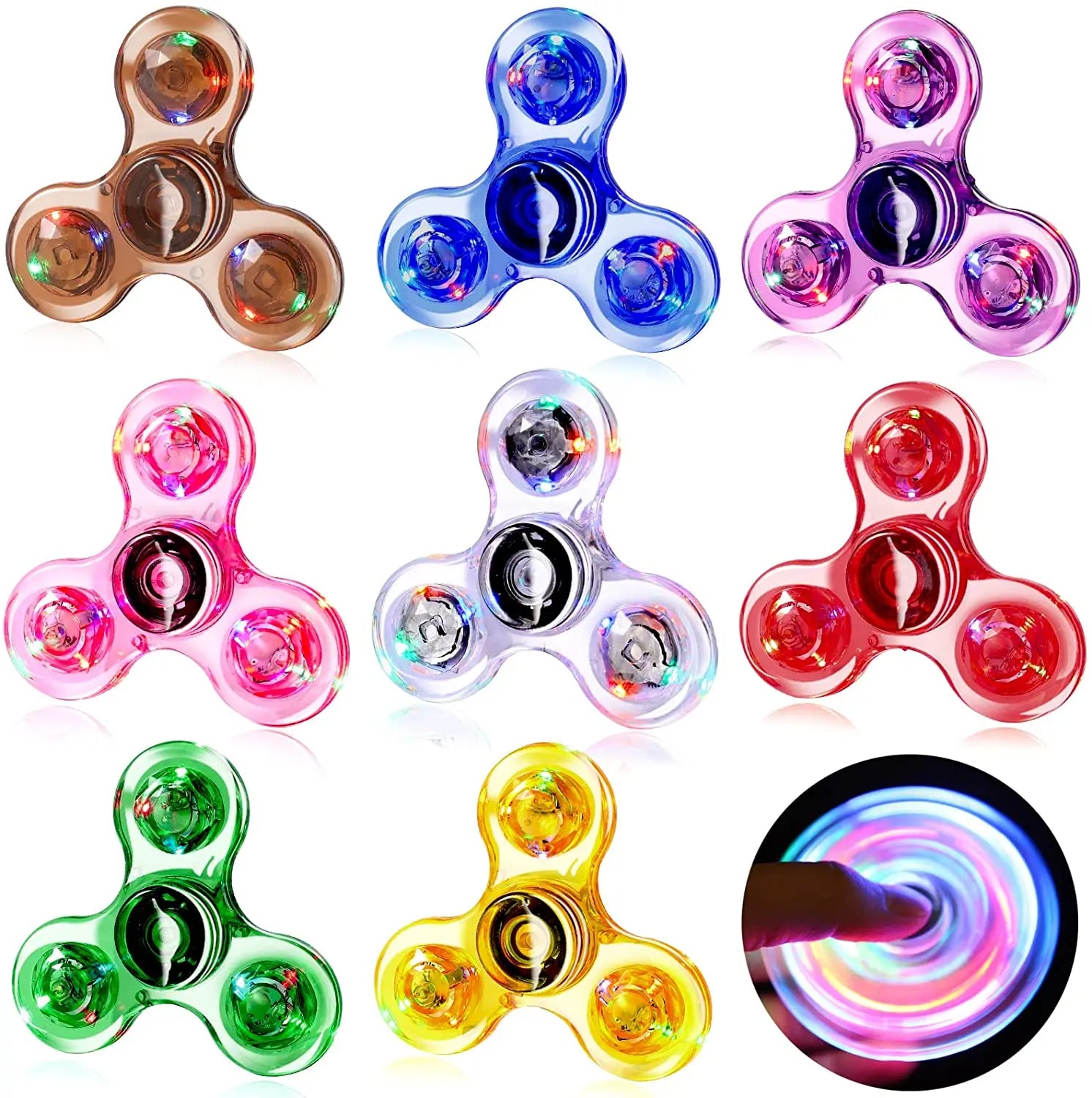 LED Light Up Fidget Spinners