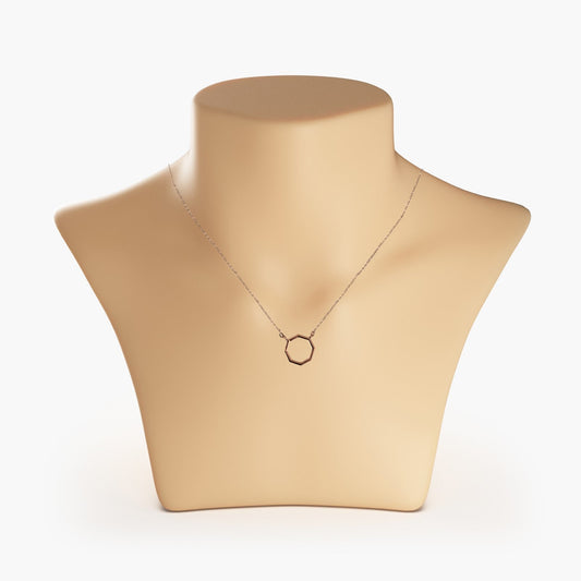 Dainty Layering Necklace, Thin Gold Chain, Sterling Silver, Rose