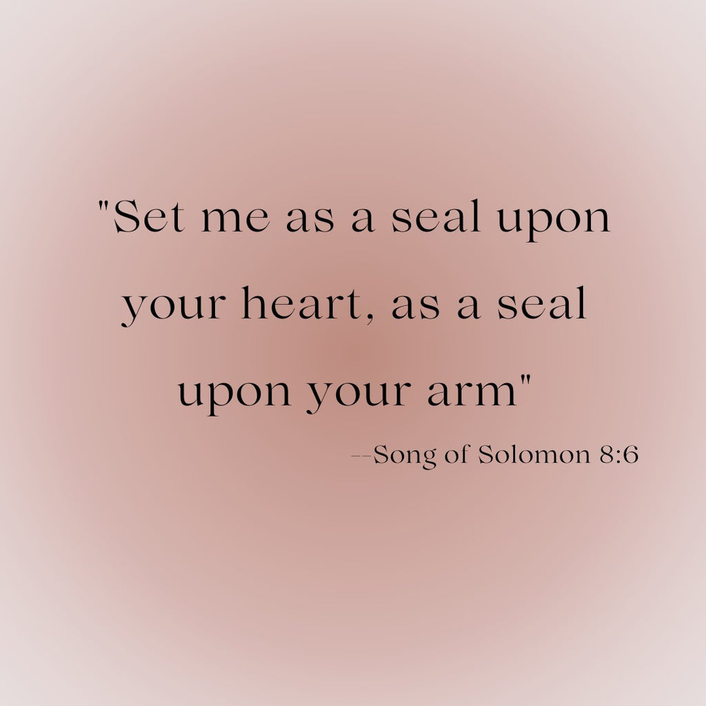 set me as a seal upon your heart inspiring bible quote for engaged couples