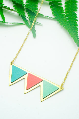 Big bunting necklace