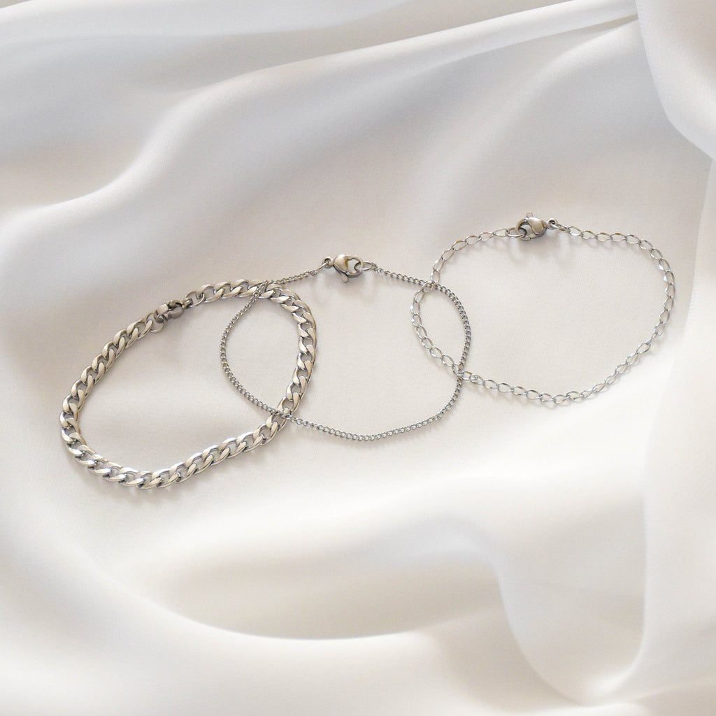 Silver Figaro Bracelet – Vedern