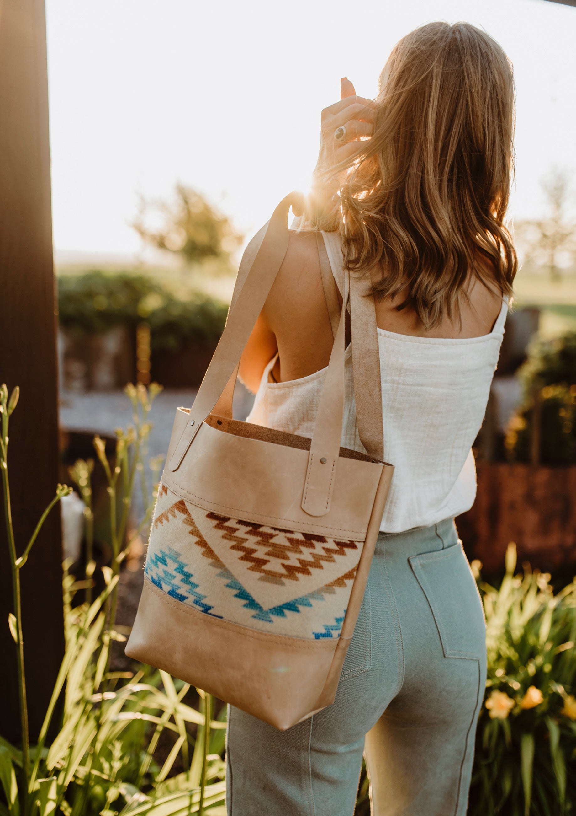 BigSky Tote with Wool