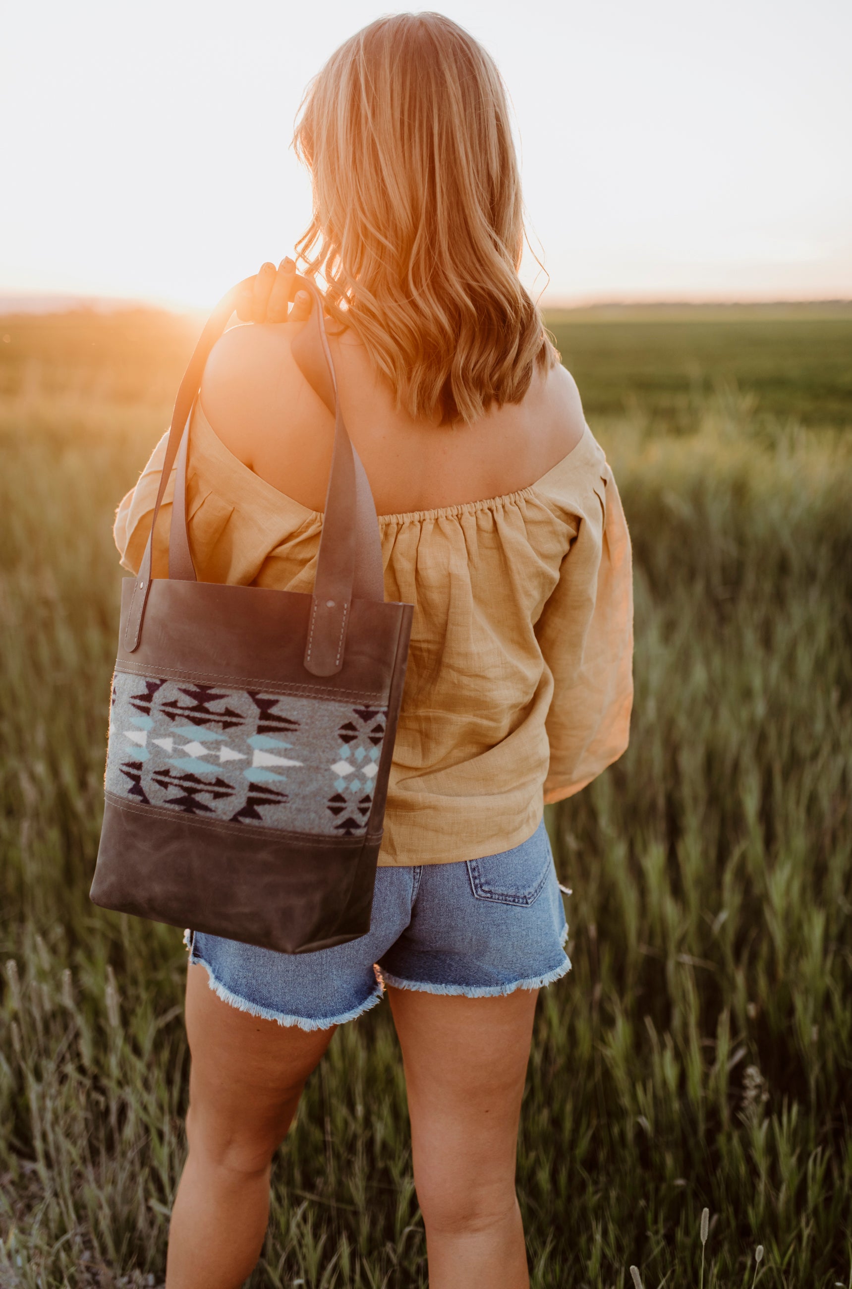 BigSky Tote with Wool