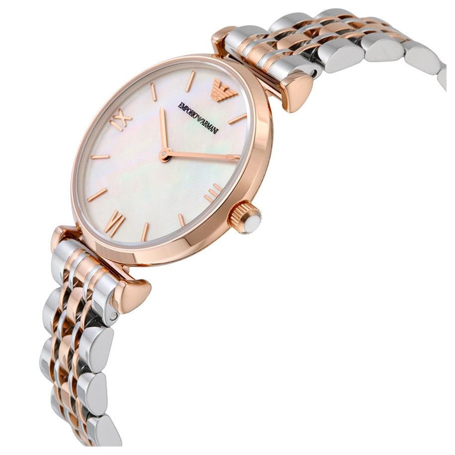 EMPORIO ARMANI | Mother of Pearl / Rose Gold Ladies' Watch | AR1683 – Time  Watches Australia