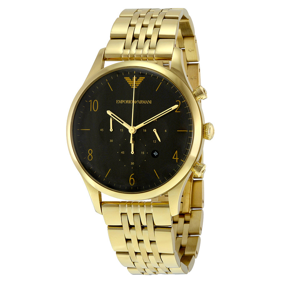 armani gold watch for men