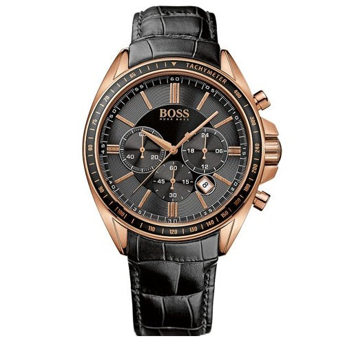 mens gold boss watch