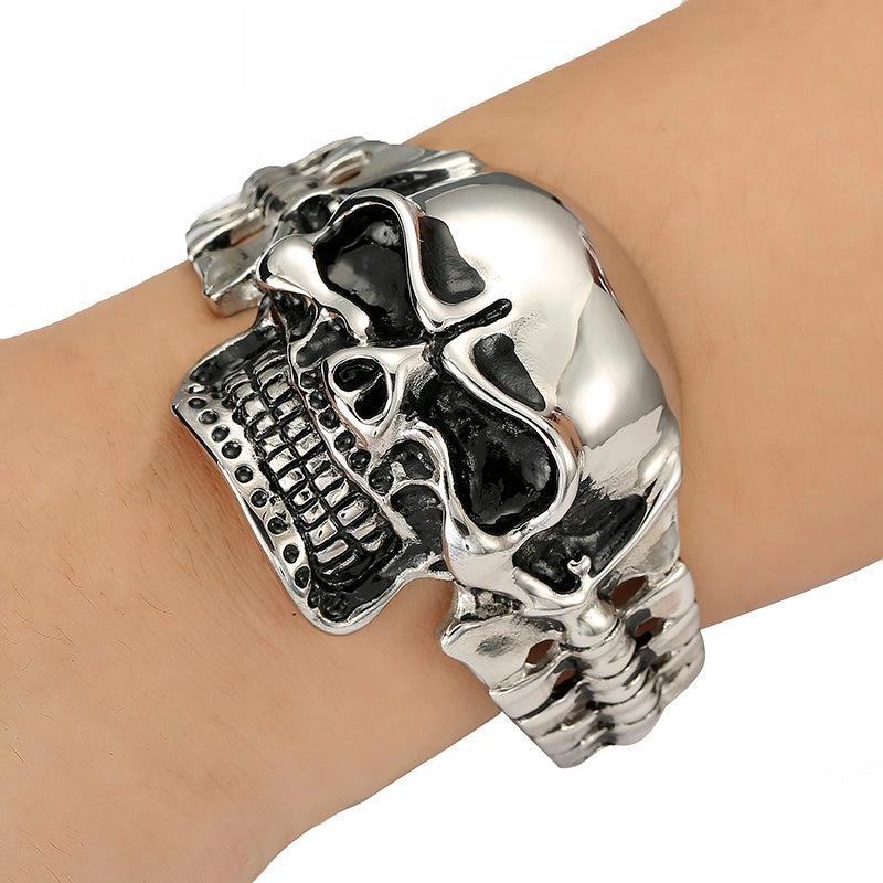 big skull bracelet