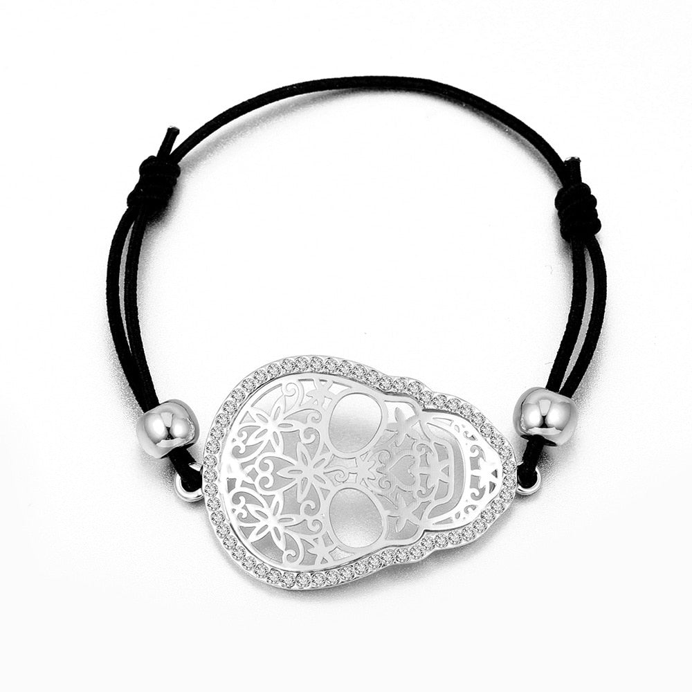 candy skull bracelet