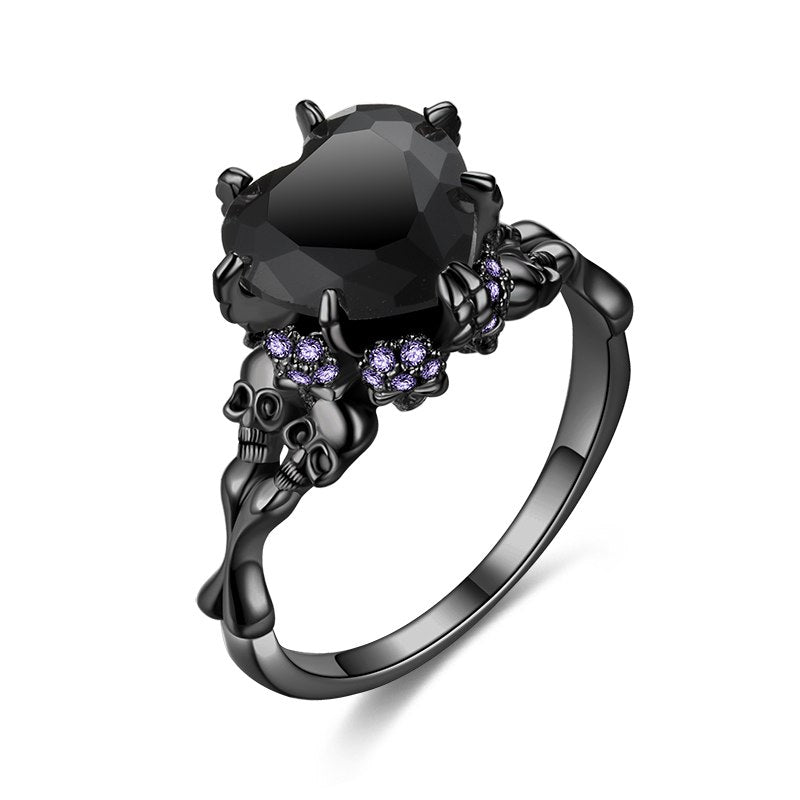 skull rings for women