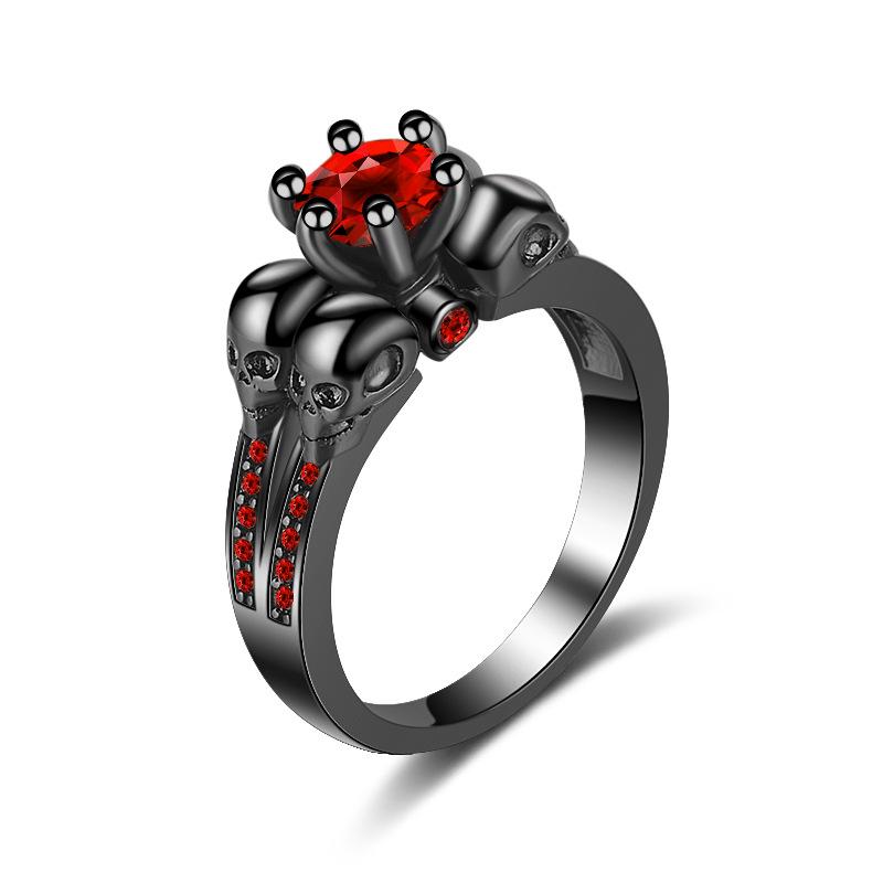 Bloody Red Skull Ring For Women – BiKaZo