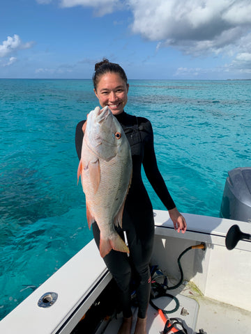 Alli with mutton snapper