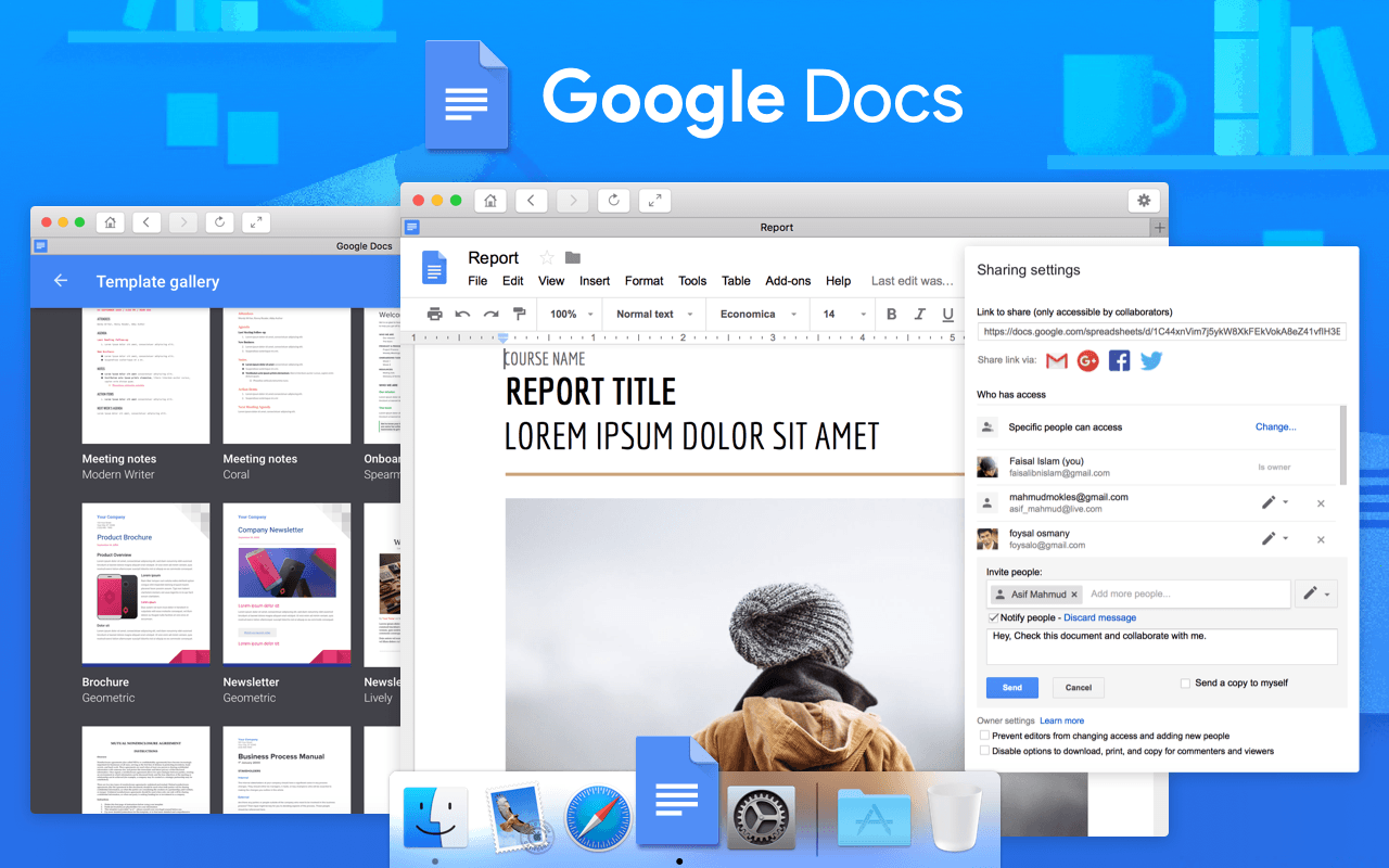 Google Docs For Mac Client