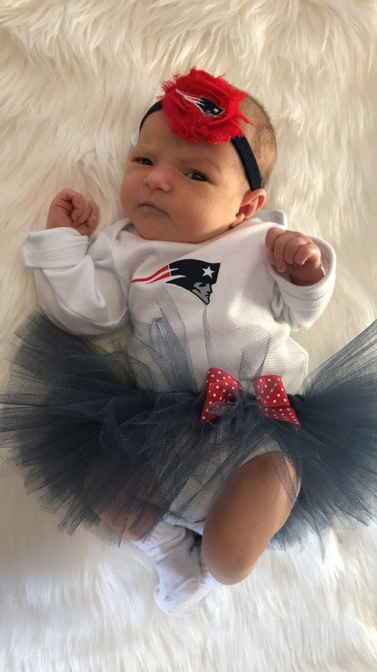 Patriots Baby Tutu Couture – GlitzKids